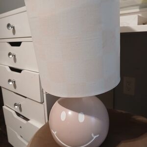 Target Pink Smiley Face Table Lamp